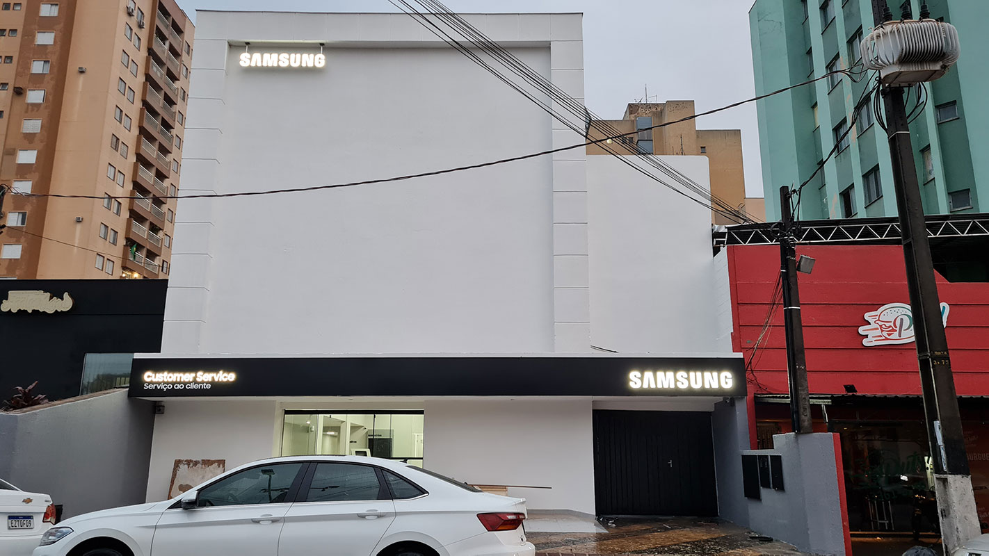 Reforma e adequação da loja da Samsung em Londrina, Paraná